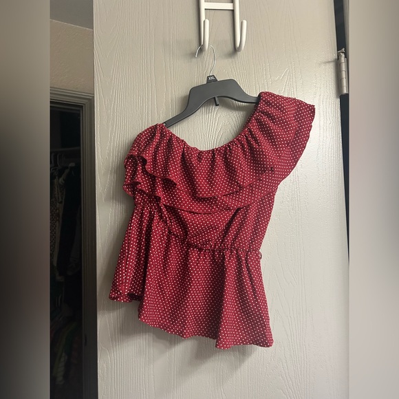 Maeve Rita Ruffled One-Shoulder Top - Picture 5 of 11